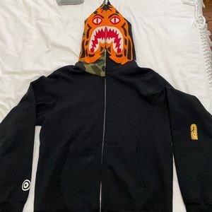 Bape Tiger Shark ZipUp